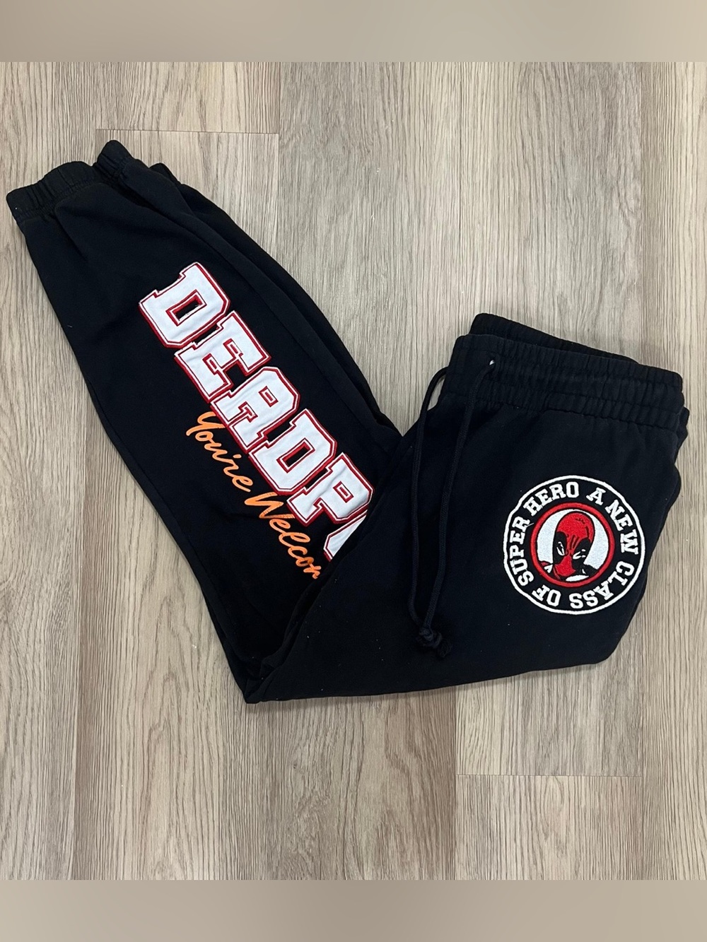 Small Deadpool Women’s Graphic Print Joggers